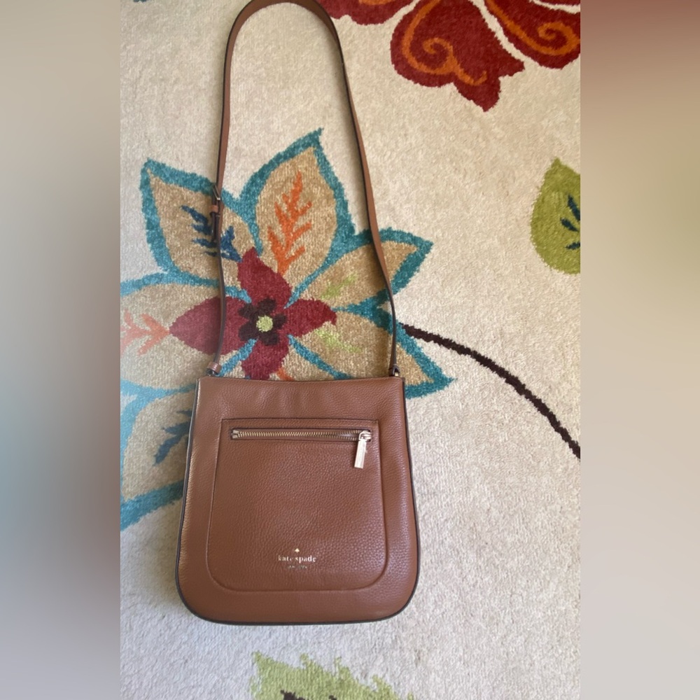 Kate Spade - Brown Leather Crossbody Purse